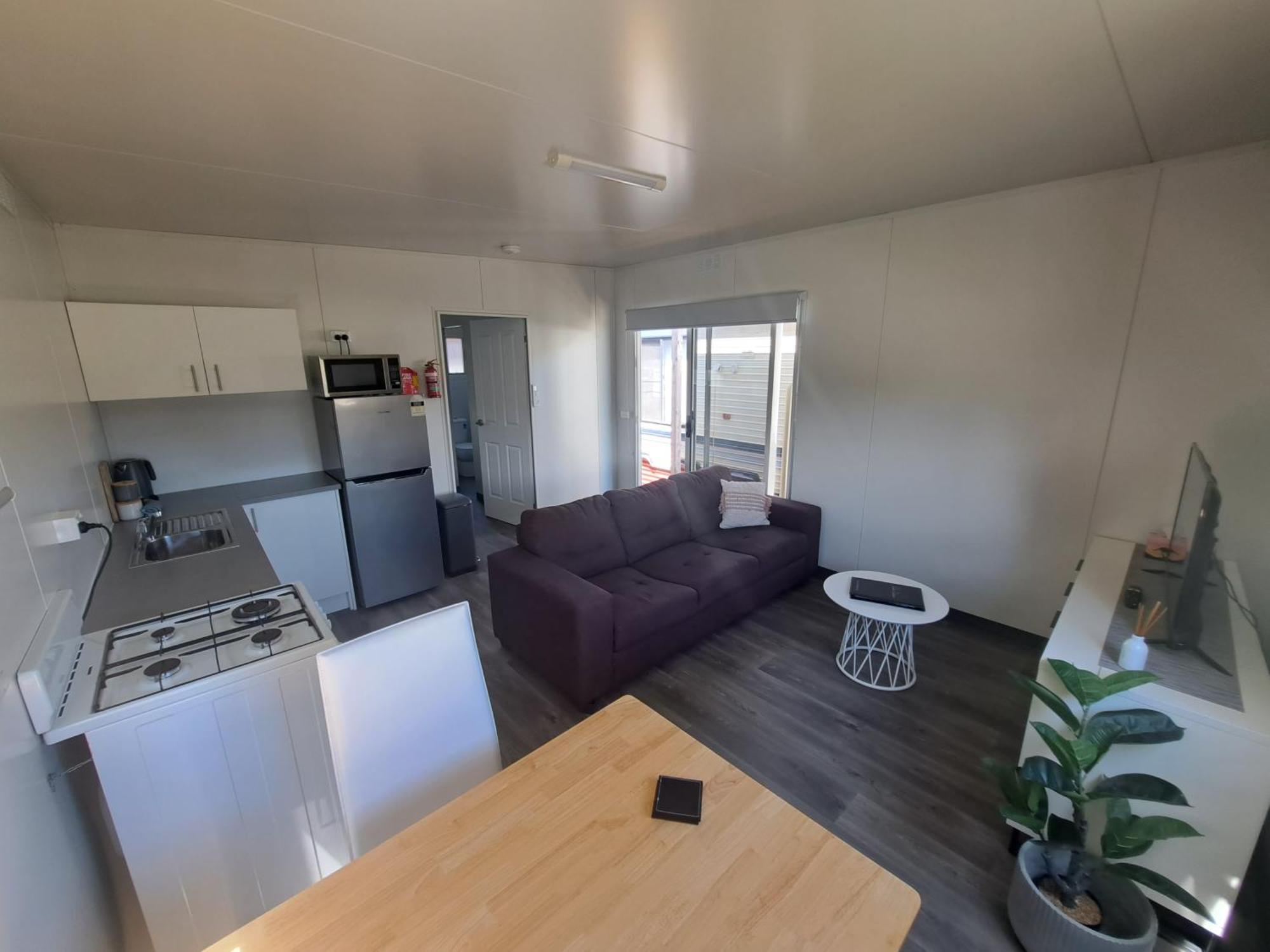 Echo Beach Tourist Park Lakes Entrance Rom bilde